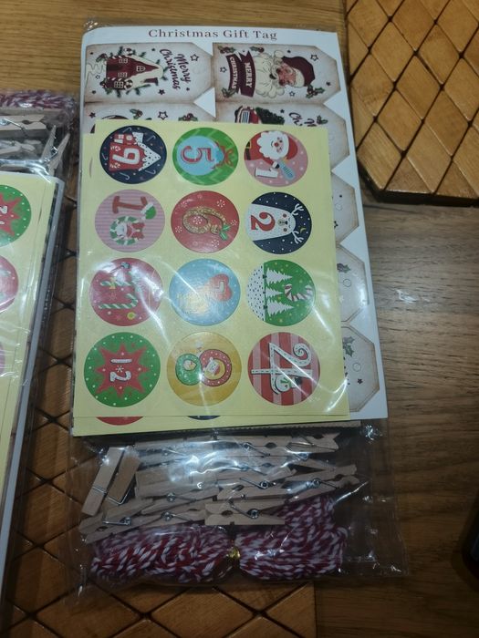 Kalendarz adwentowy -torebki