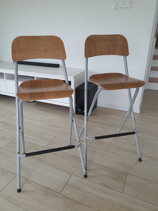 Krzesła hokery Ikea 2 sztuki