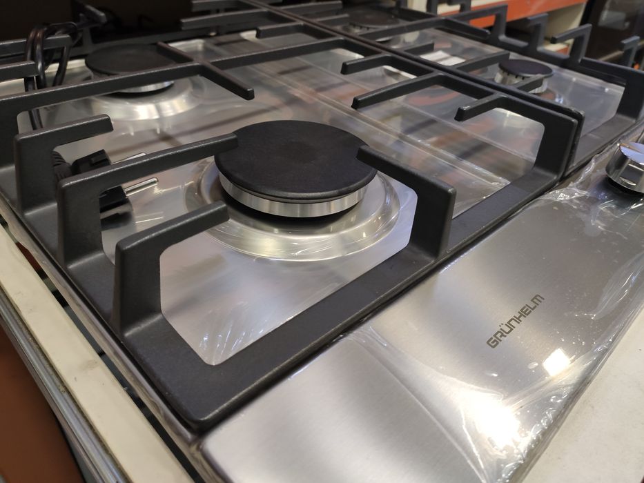 Поверхность варочная газовая GRUNHELM GHIW 0427MI нержавейка
