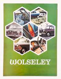 Wolseley - 1969 r. - folder, prospekt, broszura.