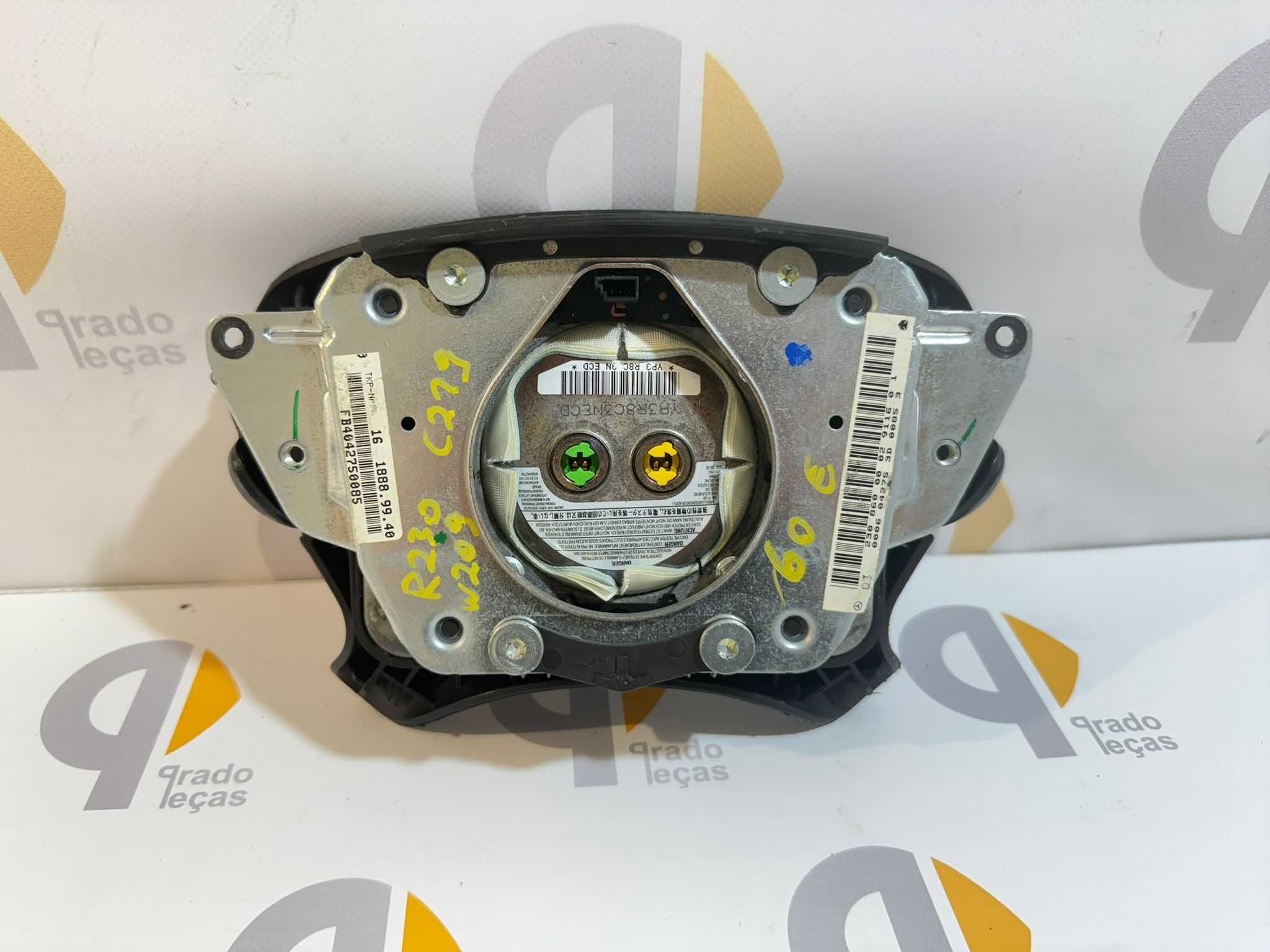 Airbag condutor Mercedes classe e cls Clk r230 w209 c219 w219 w230