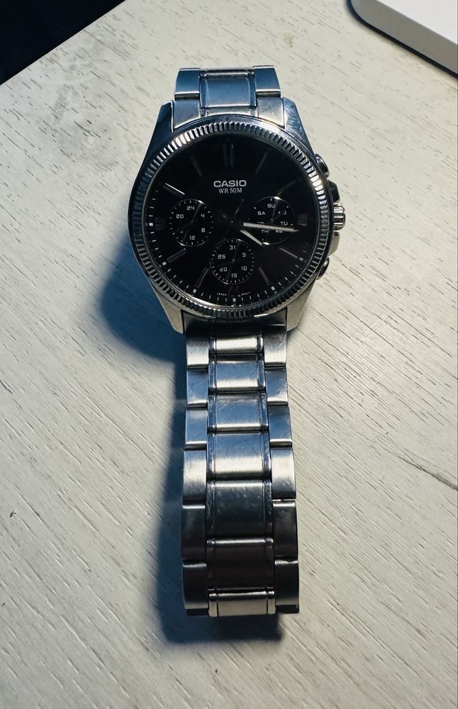 Чоловічий годинник CASIO MTP-1375D-2A1