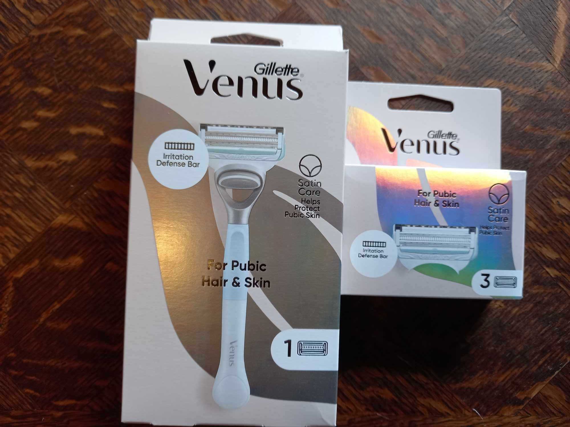 GILLETTE SATIN CARE VENUS bikini maszynka + 3 wkłady