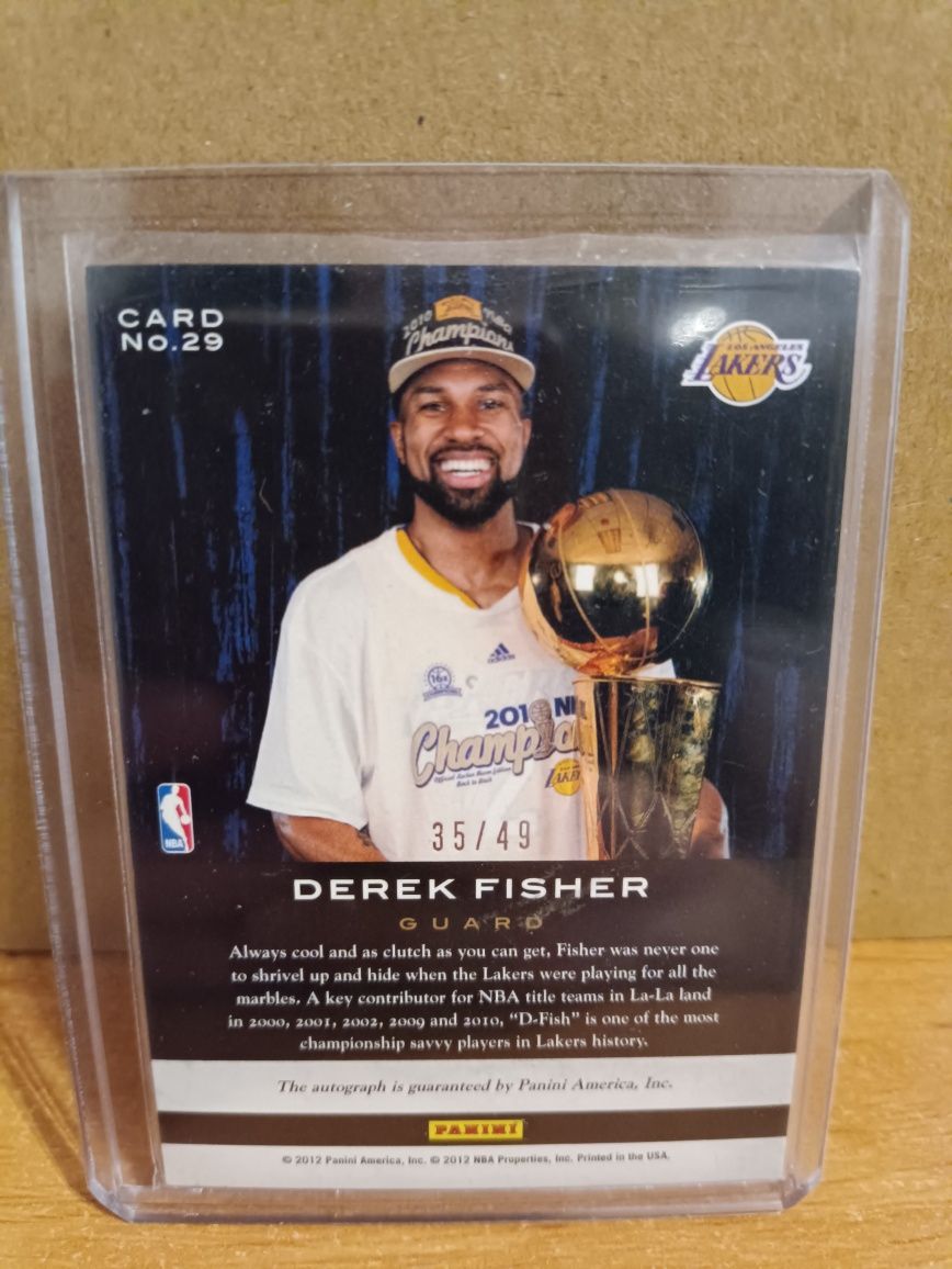 Karta NBA Derek Fisher