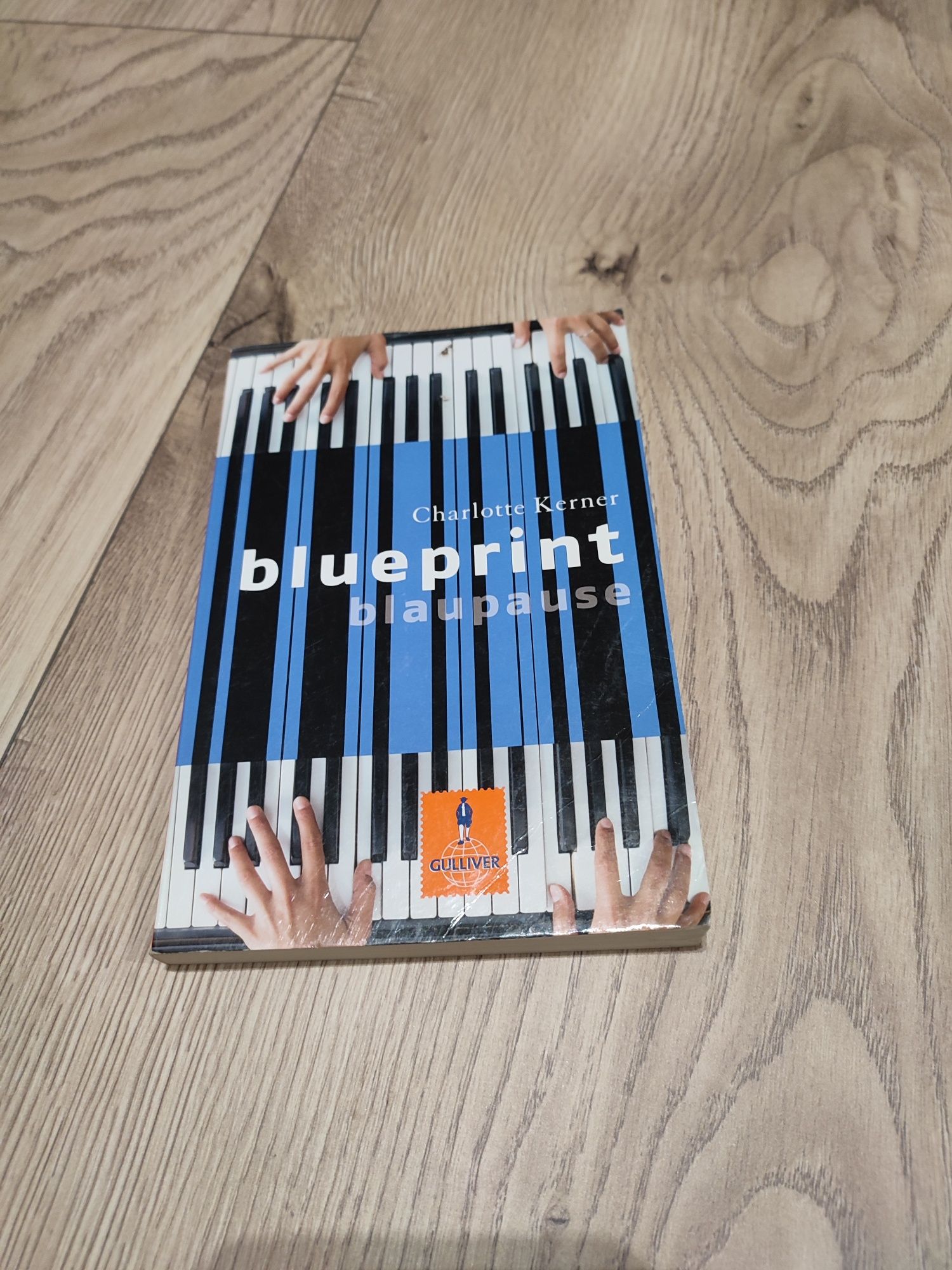 Powieść po niemiecku "Blueprint. Blaupause" Charlotte Kerner