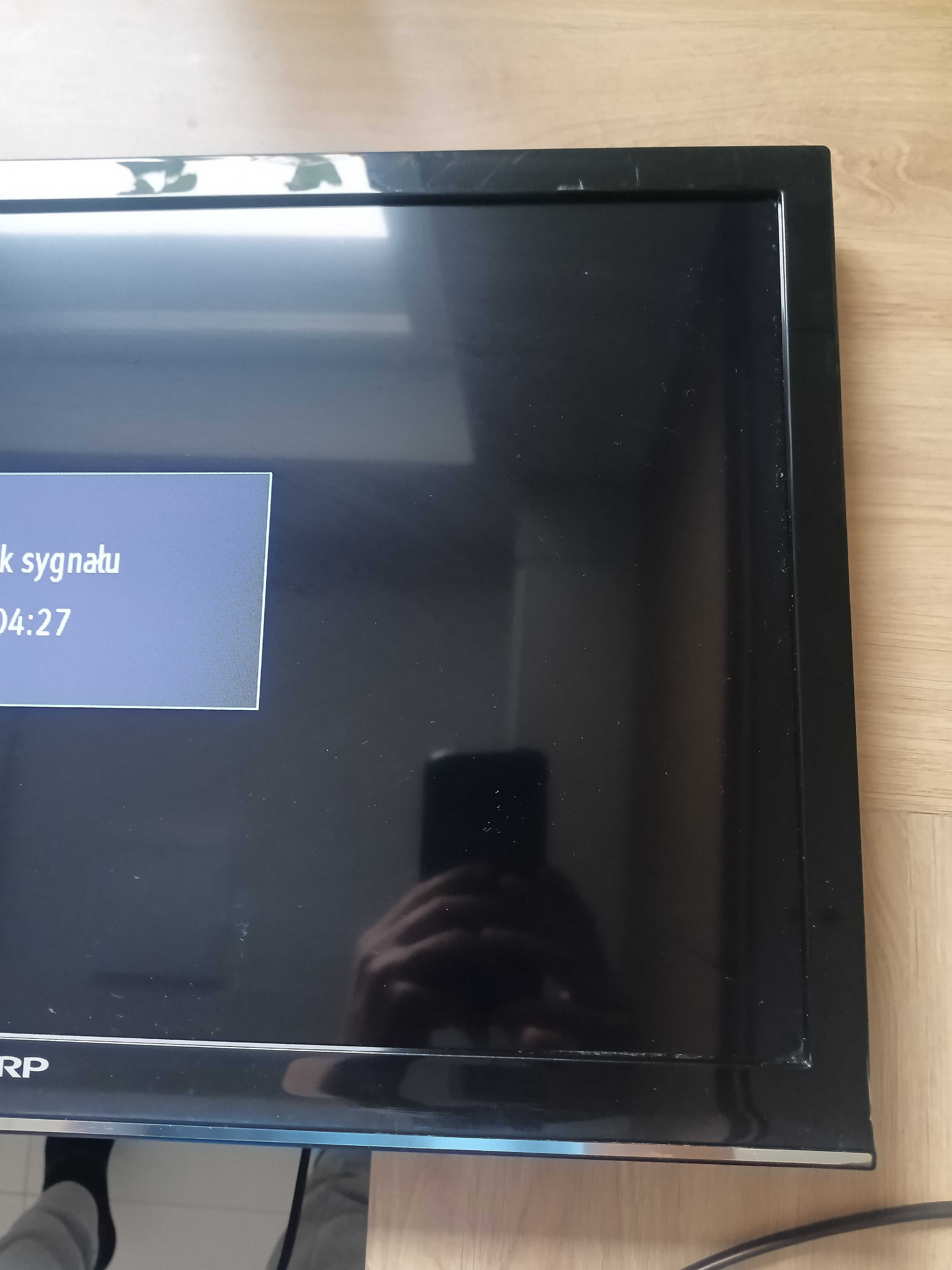 Telewizor TV Monitor 24" / SPRAWNY / HDMI + pilot / DARMOWA DOSTAWA
