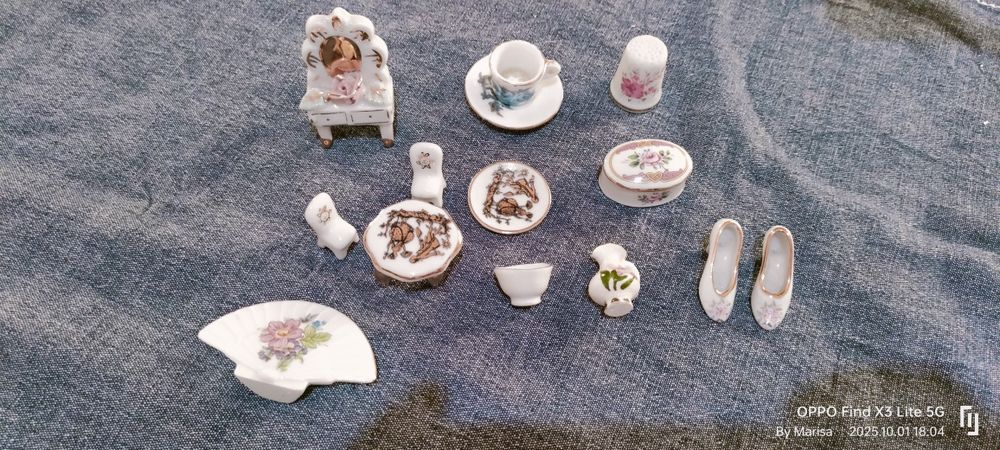Mini Porcelanas raras alta qualidade