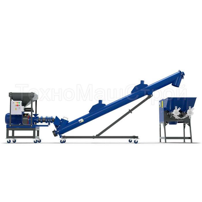 Лінія з переробки сої (Екструдер, маслопрес)