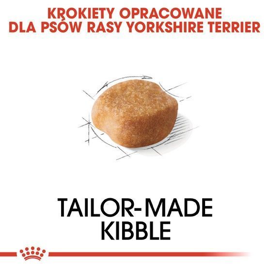 Karma z prebiotykiem dla psów rasy Yorkshire Terrier Royal Canin 0,5kg