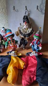 Pajacyki lalki marionetkowe