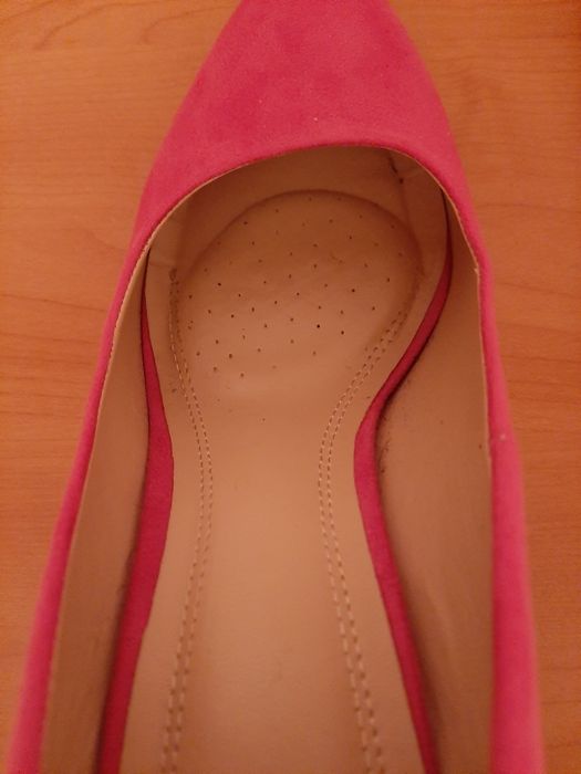 Szpilki piękna fuksja