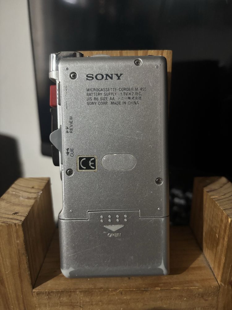 gravador de microcassete M-455 (SONY M455)