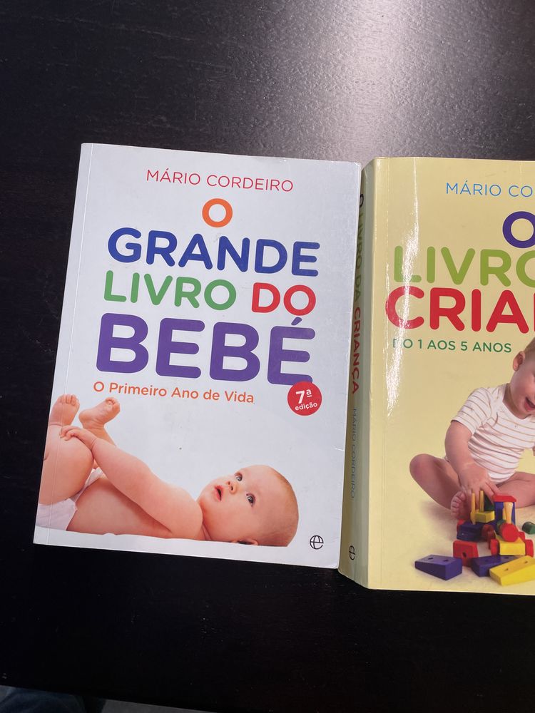 Livros gravidez/bebe/criança