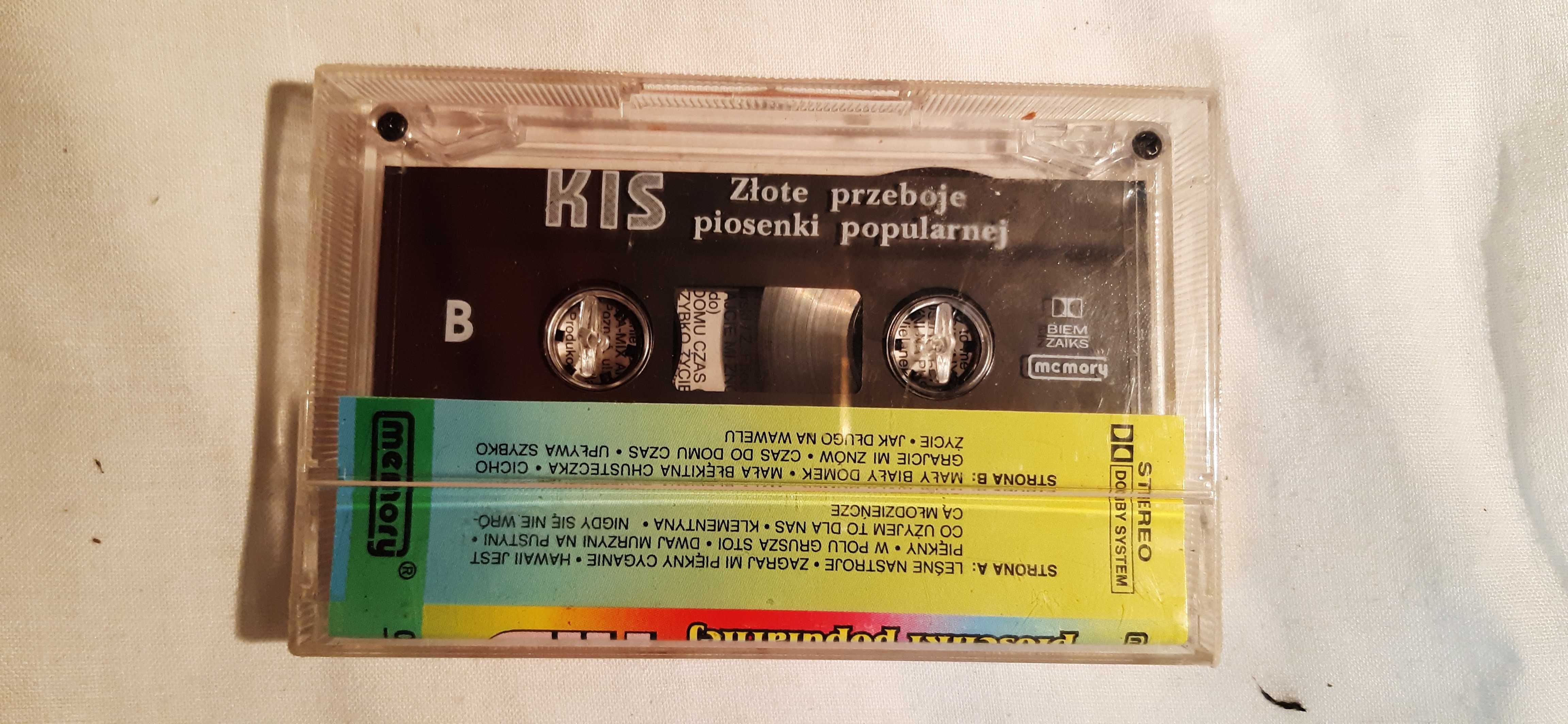 kaseta magnetofonowa KIS przeboje muzyki popularnej