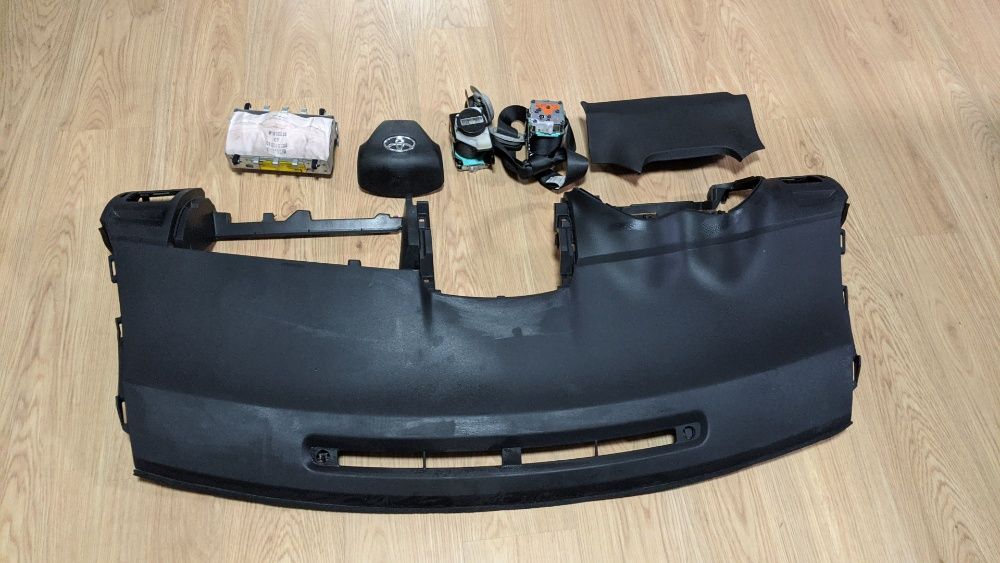 Conjunto Kit Airbags Toyota Auris E15 Tablier Original