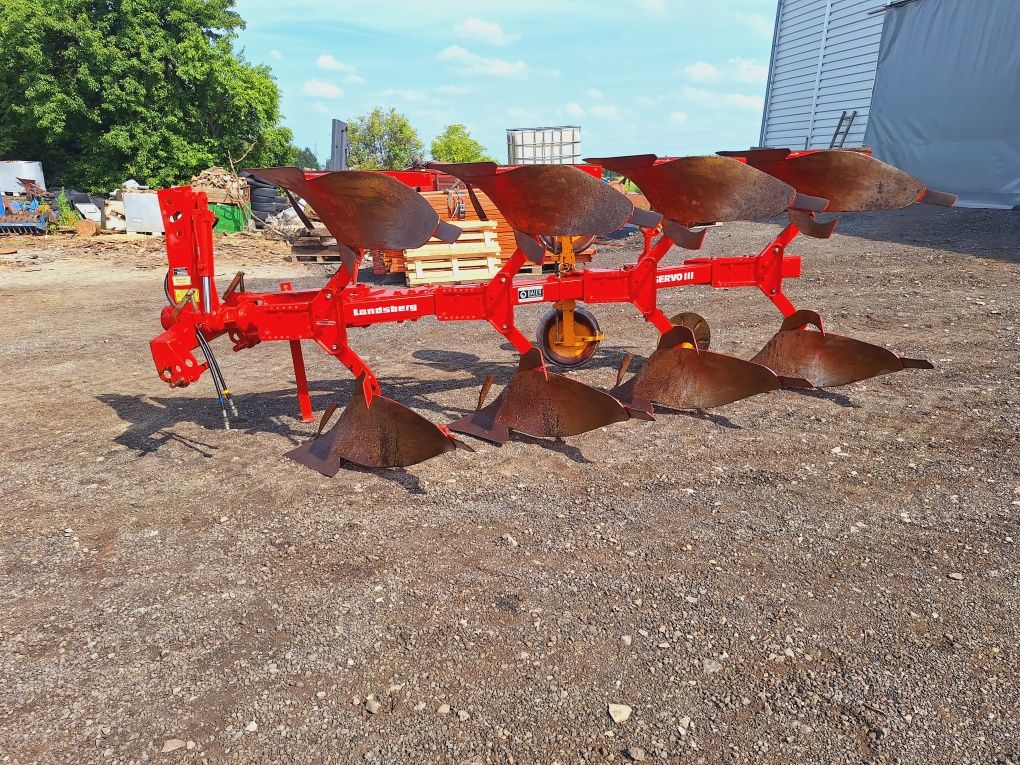 Pług 4 skibowy obrotowy Pottinger/Landsberg servo lll stan bdb