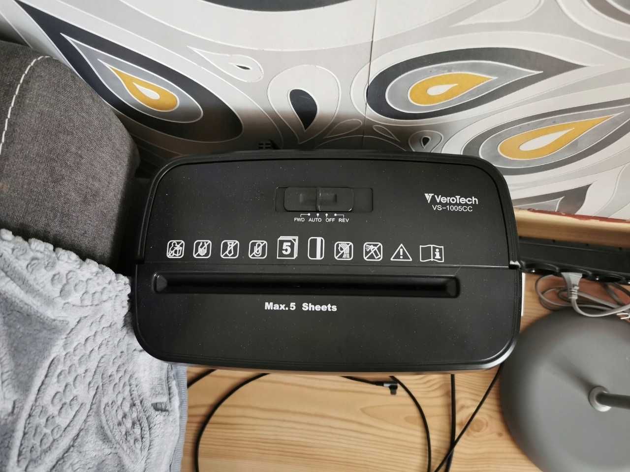 Niszczarka Ścinkowa Rodo Do Dokumentów Papieru Mocna Wydajna