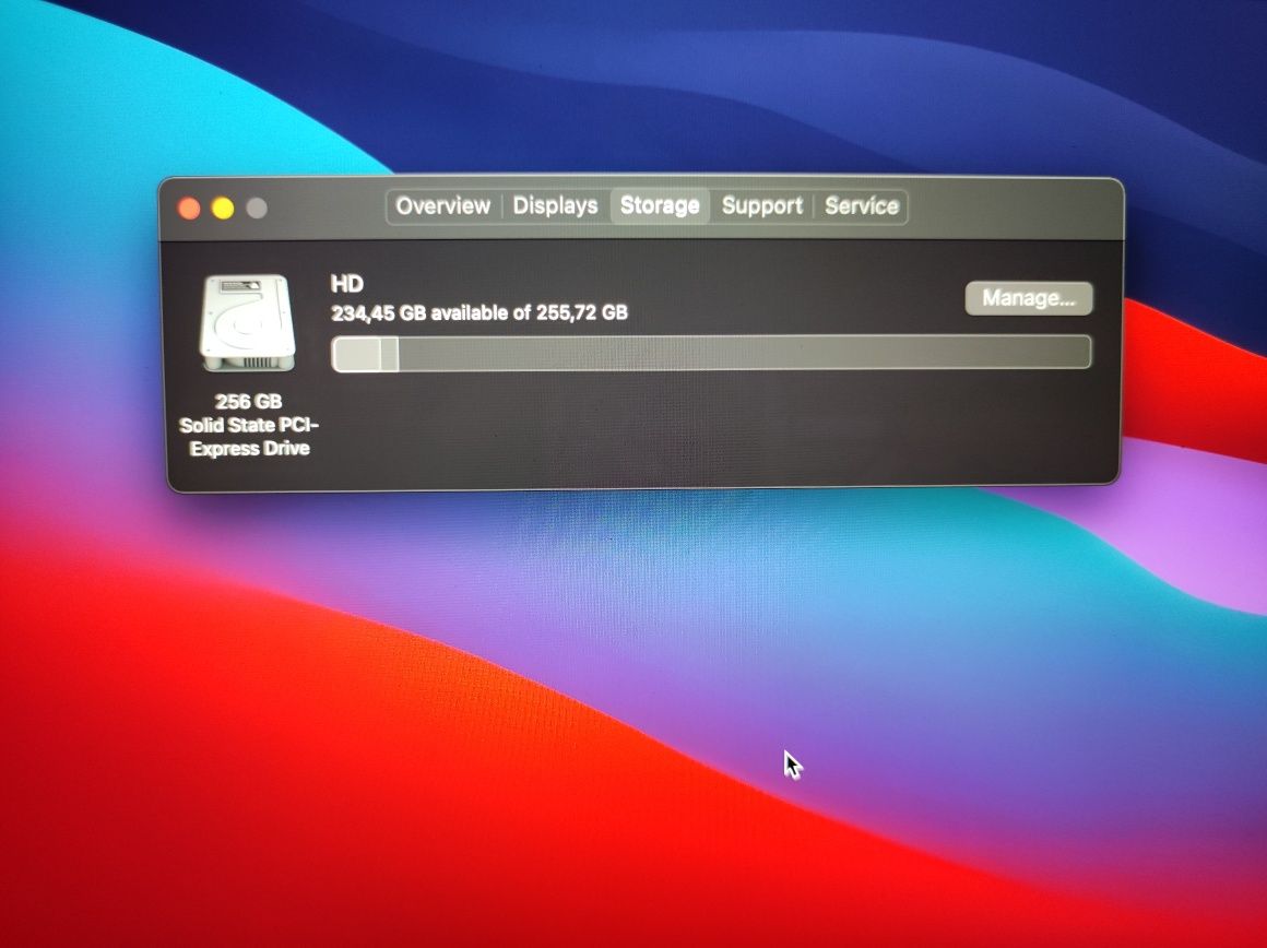 MacBook Pro Retina 13 Intel I7 8GB RAM 256GB