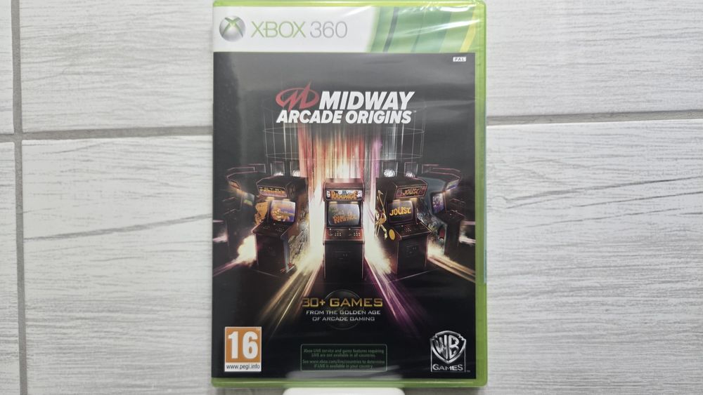 Xbox 360 Midway Arcade Origins / Nówka / Unikat
