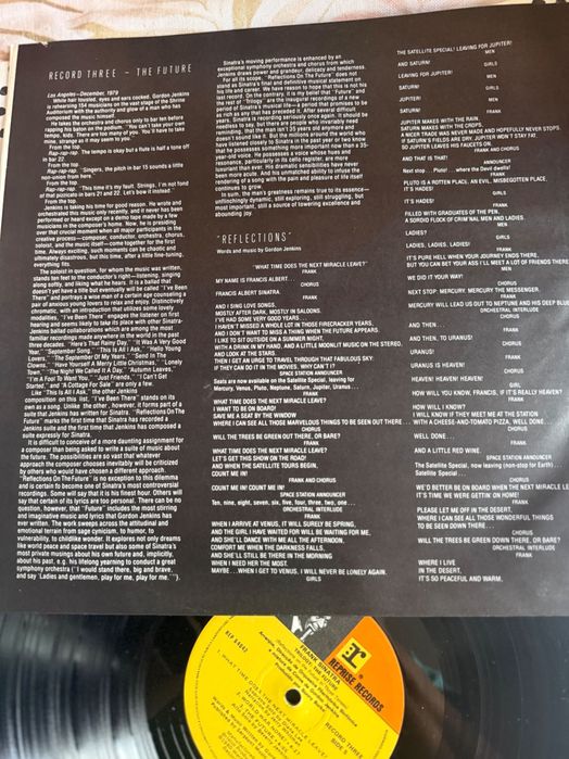 Frank Sinatra – Trilogy: Past, Present & Future (1980– 3 LPs Originais