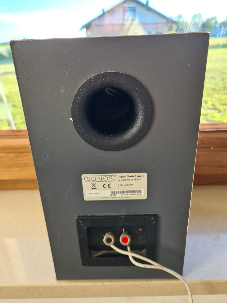 Głośniki Sonos + oryginalne kable