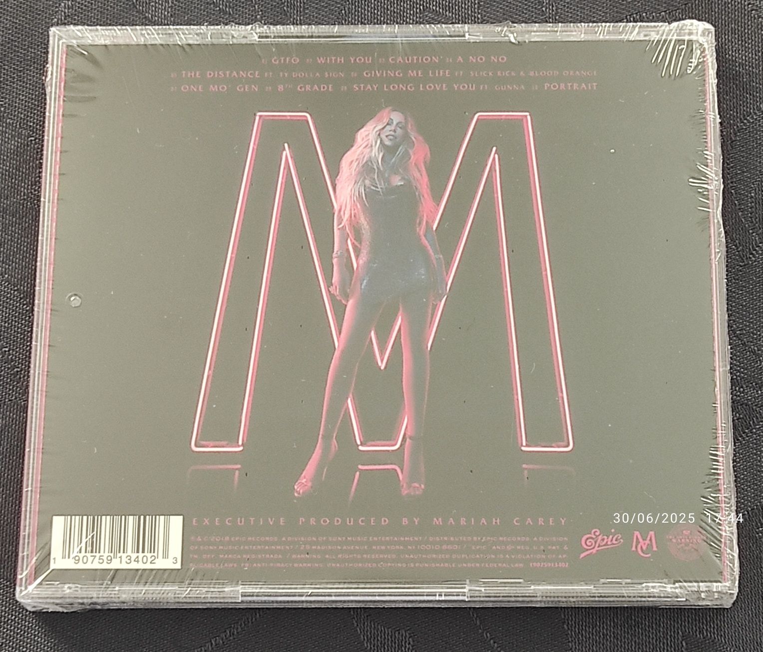 Mariah Carey - Caution - CD Novo