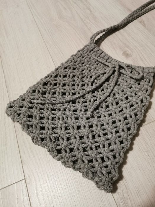 torebka, boho, makrama