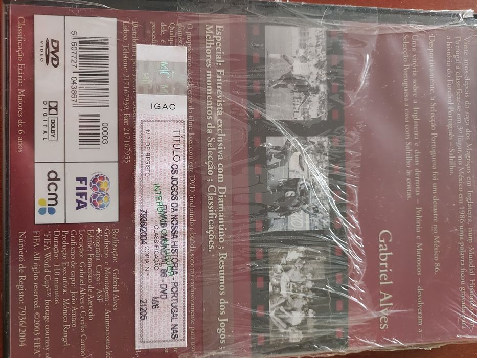 DVDMundial de 1986 - Portugal nas finais