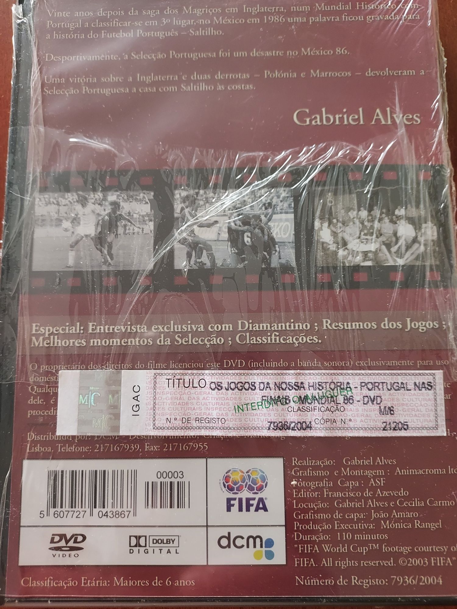 DVDMundial de 1986 - Portugal nas finais