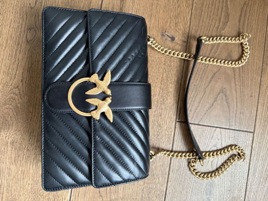 Skórzana torebka PINKO