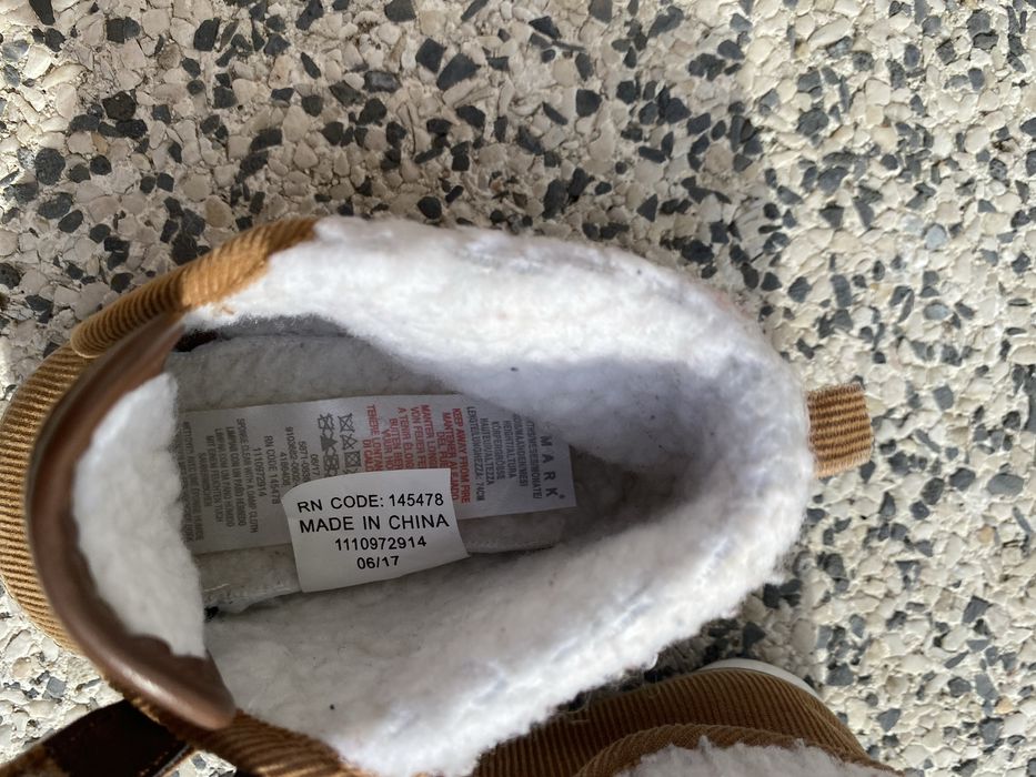 Pantufa de criança