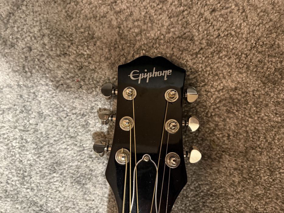 Epiphone J-45 Express, Ebony (Amplificada)