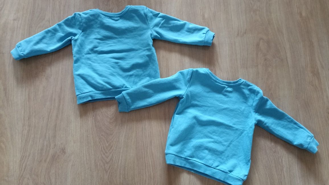 Dwie bluzy So Cute rozmiar 92 bliźniaki
