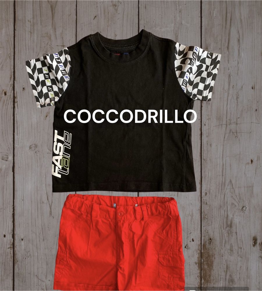 Coccodrillo T-shirt top koszulka dla chłopca 104 4 latka 100% bawełna