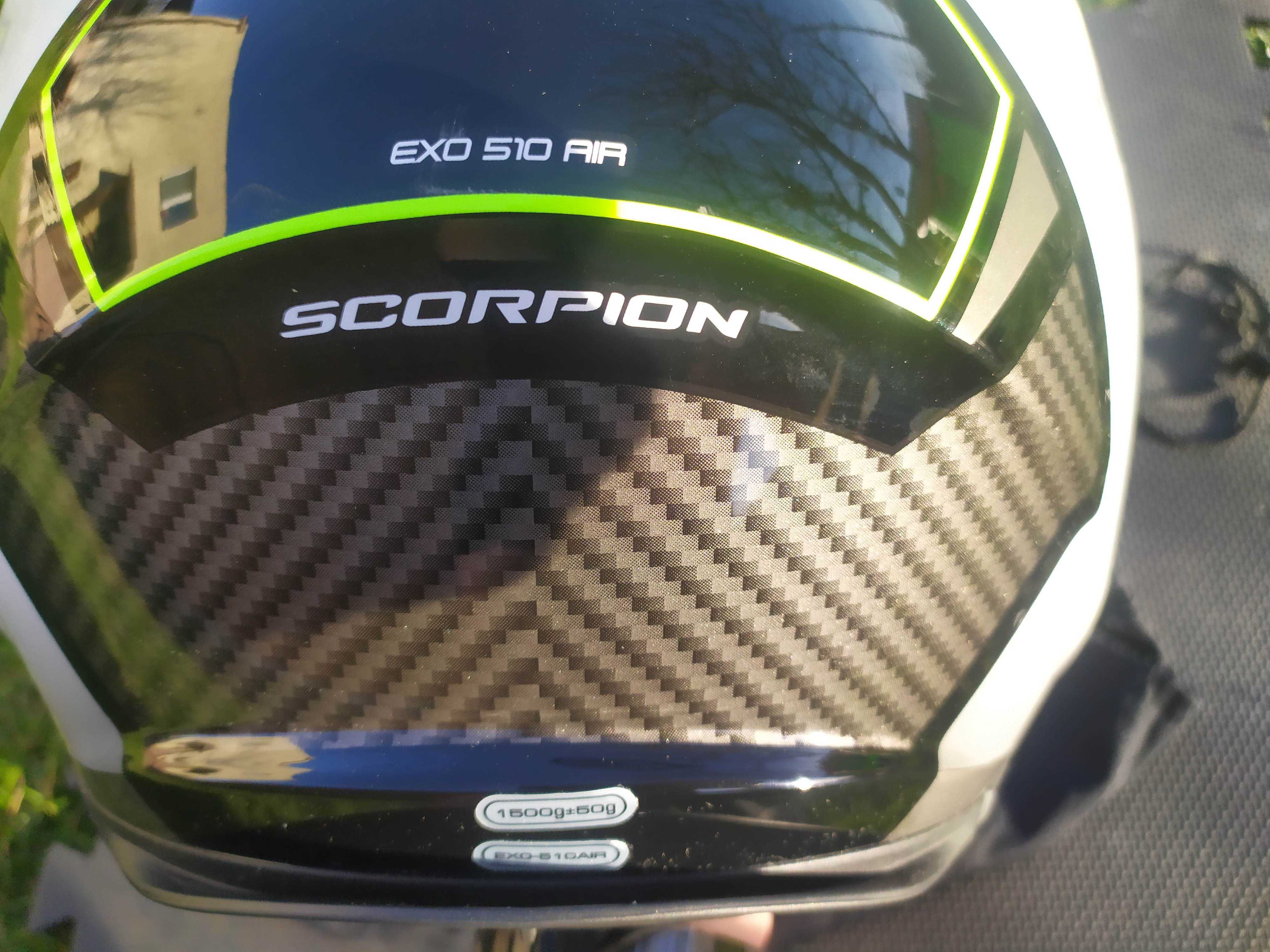 Kask integralny Scorpion Exo 510 Air rozm. L 58-60 cm PINLOCK stan bdb