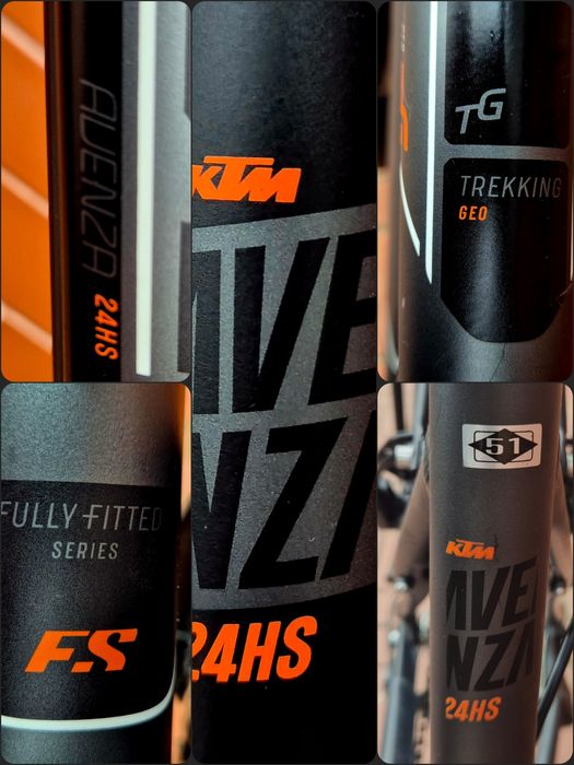 KTM Avenza 24 HS Damka Unisex Trekking Miejski Deore