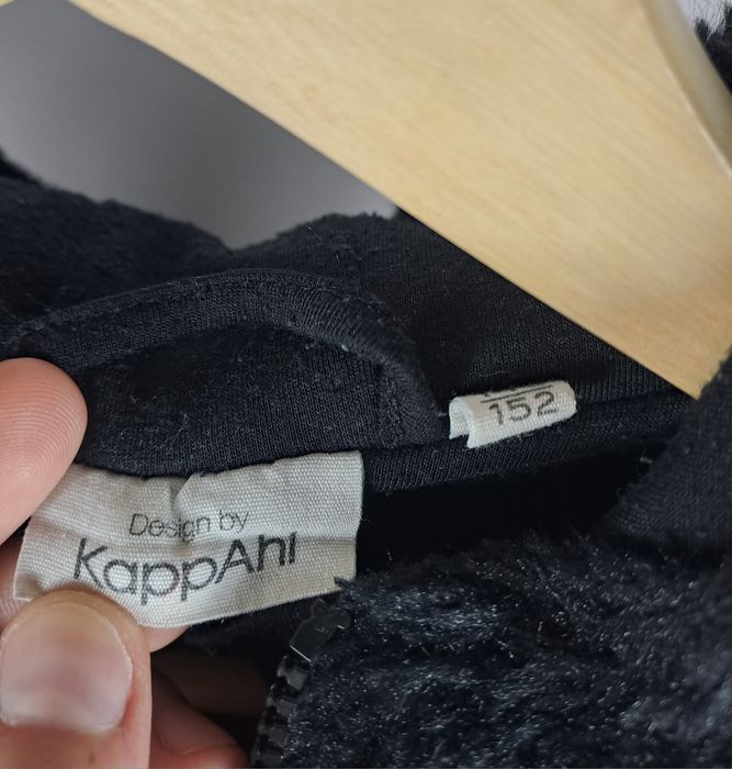 Dziecięca dziewczęca puchata bluza ciepła polar szerpa sherpa r.152 cm