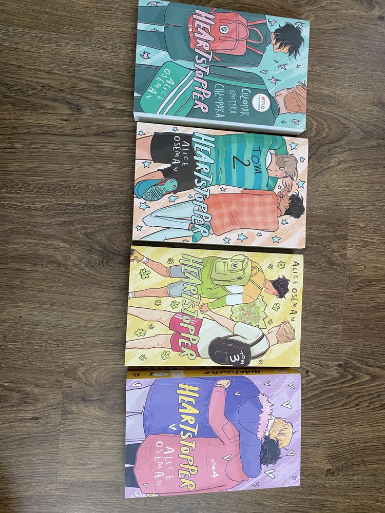 Heartstopper tomy 1-4