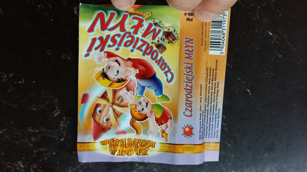 Kaseta magnetofonowa ,bajka- Czarodziejski młyn ,Wyd. Point Music