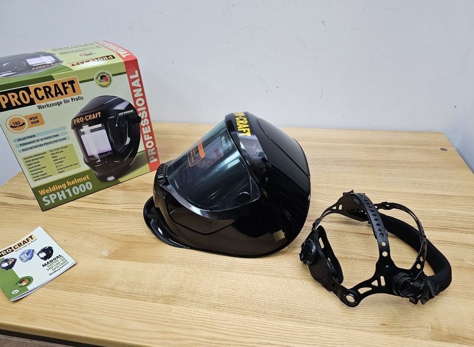 NEW Маска сварочная Procraft SPH1000 Pro Хамелеон +Боковые окна