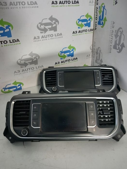 Autoradio multifunções display Citroen Peugeot Toyota