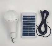 Zestaw rurystyczny mocna Żarówka Led na panel słoneczny USB solar