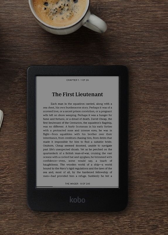 Kobo clara para leitura