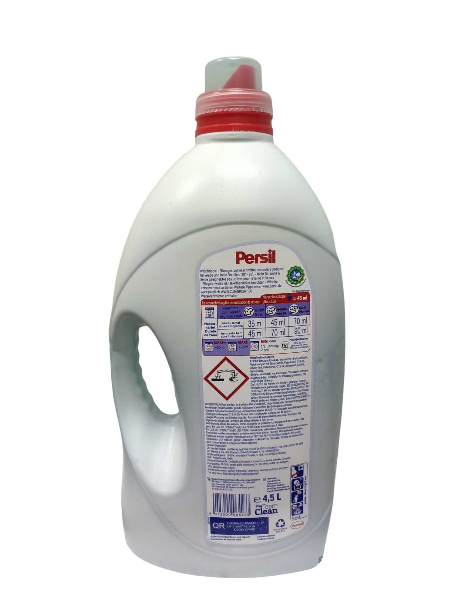 Persil Color Kraft Gel Tiefenrein 4,5l 100 prań Do Kolorów