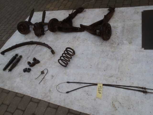 sprężyna guma usztywniająca odbój linka ręcznego fiat 126p maluch