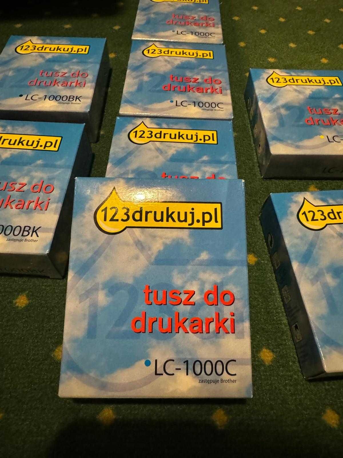 zestaw tusze toner Brother LC-1000C zamiennik CMYK