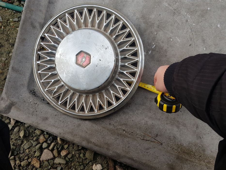 Kołpak Dekiel Chevrolet Kapsel Metalowy Chrom Lata 70 Oldtimer PRL USA