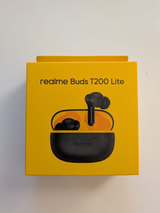 Słuchawki bezprzewodowe Realme Buds T200 Lite NOWE czarne