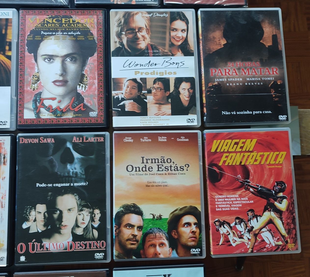 DVDs originais (alguns selados)