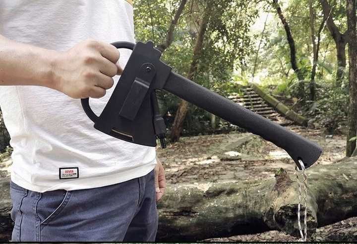 Toporek Siekiera Tomahawk Ukryty Nóż Etui Krzesiwo Las Prezent